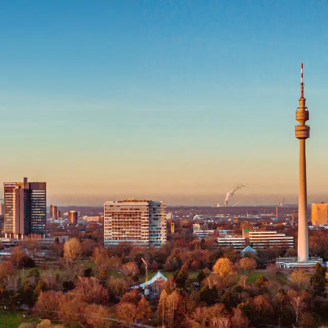 Blick auf Dortmund