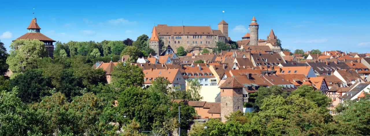Panorama von Nürnberg